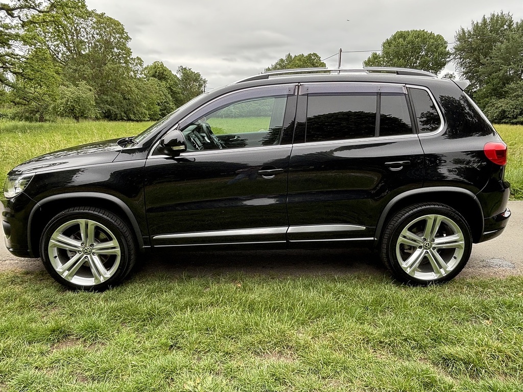 Volkswagen Tiguan R Line Tsi 4Motion Dsg U556620 Black #5