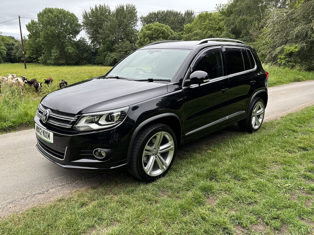 Volkswagen Tiguan R Line Tsi 4Motion Dsg U556620 Black #4