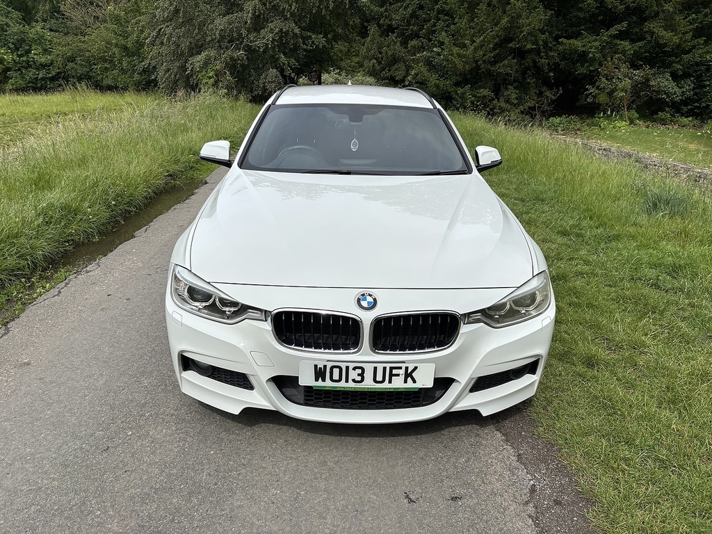 BMW 3 Series Sport White #9