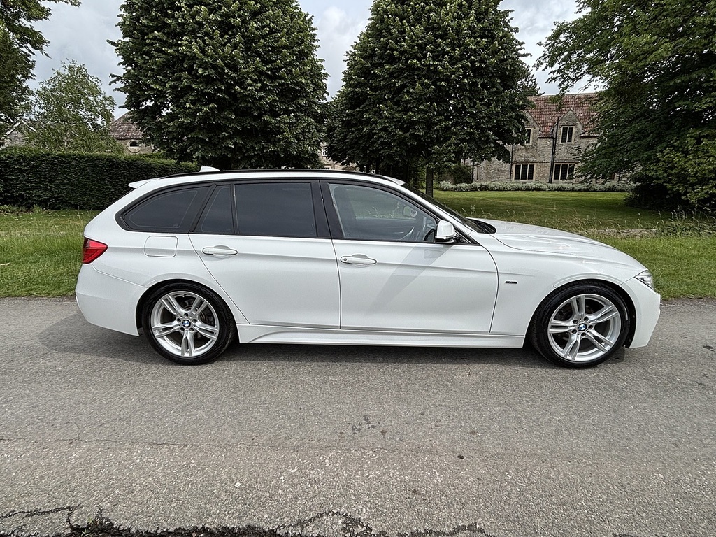 BMW 3 Series Sport White #5