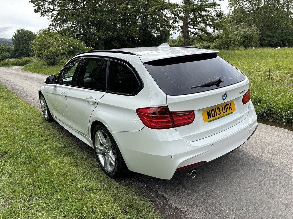 BMW 3 Series Sport White #7