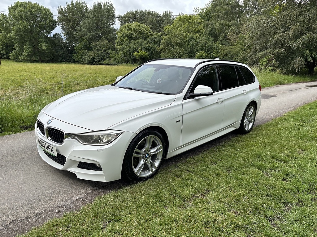 BMW 3 Series Sport White #3