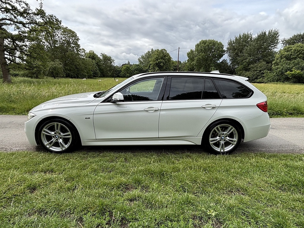 BMW 3 Series Sport White #4