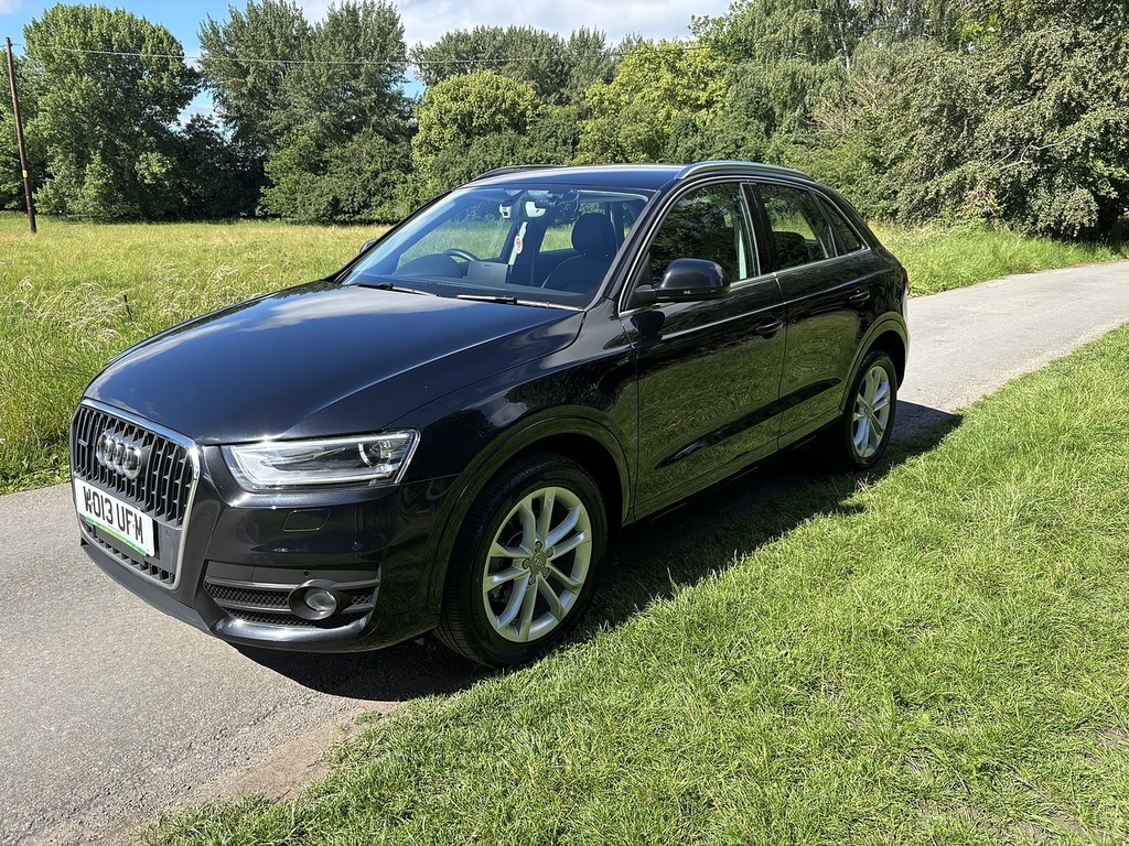 Audi Q3 2.0 Tdi S Line Quattro Euro 5 Ss 2013 White #3