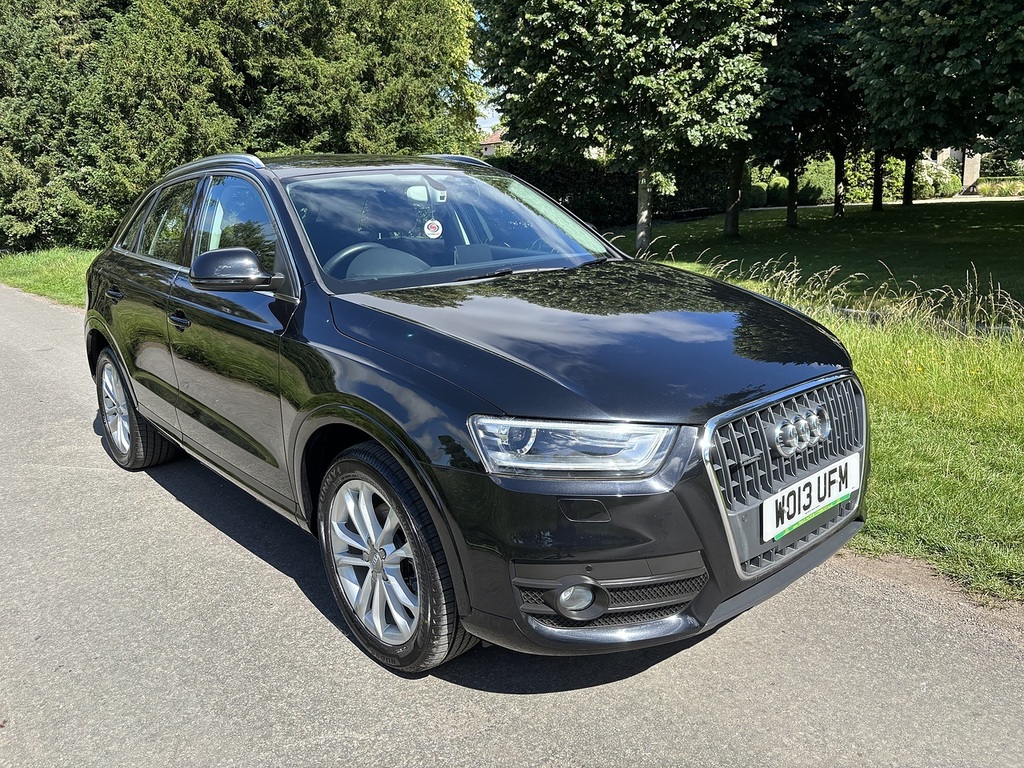 Audi Q3 2.0 Tdi S Line Quattro Euro 5 Ss 2013 White #2