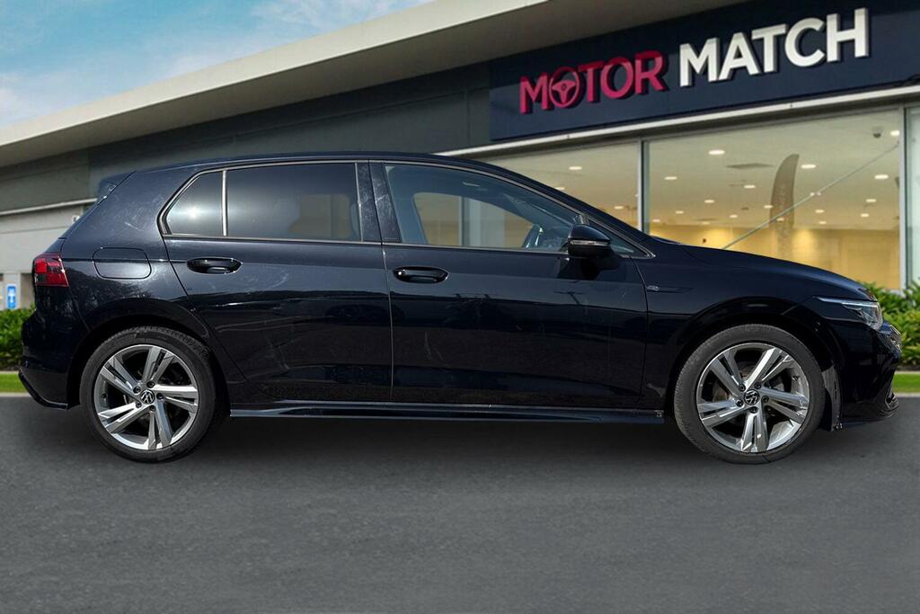 Volkswagen Golf 1.5 Tsi R-line Euro 6 Ss RV22NZT Black #3