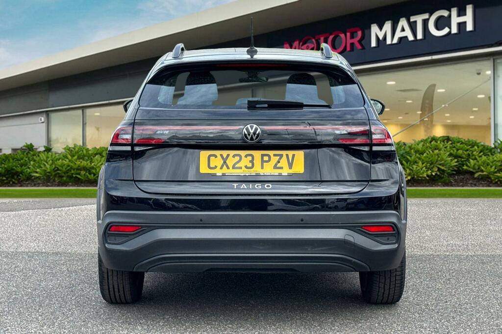Volkswagen Taigo 1.0 Tsi Life Euro 6 Ss CX23PZV Black #4