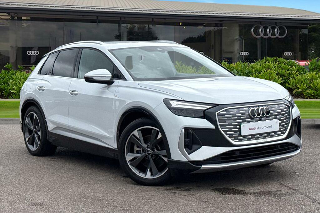 Audi Q4 E Tron Q4 S Line 40 E-tron 150,00 Kw White