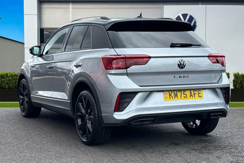 Volkswagen T-Roc 1.5 Tsi Black Edition Plus Dsg KM75AFE Silver #2