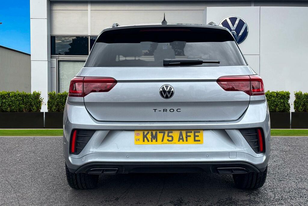 Volkswagen T-Roc 1.5 Tsi Black Edition Plus Dsg KM75AFE Silver #4