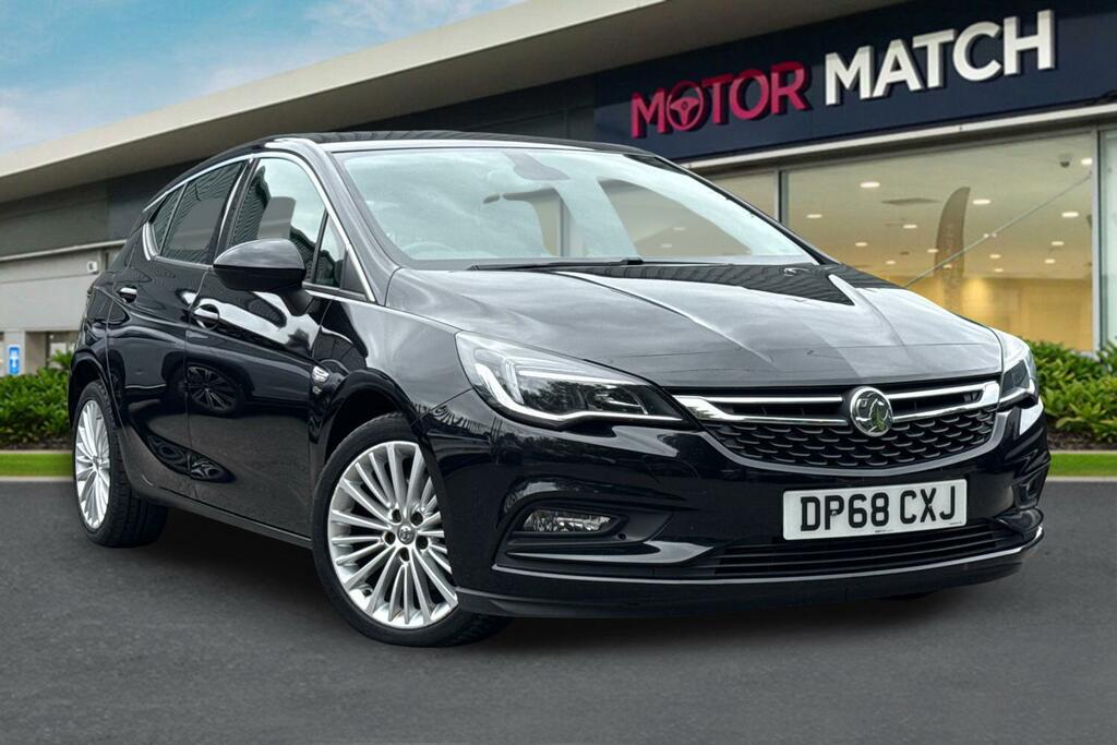 Vauxhall Astra 1.6I Turbo Gpf Elite Nav Euro 6 Ss DP68CXJ Black
