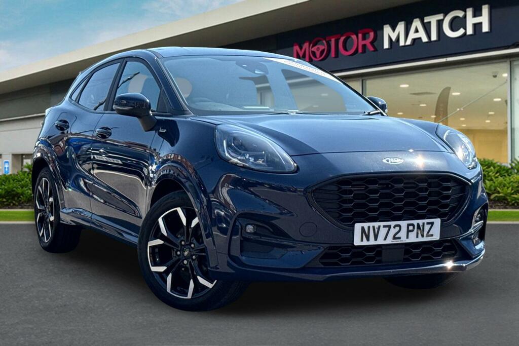 Ford Puma 1.0T Ecoboost Mhev St-line X Euro 6 Ss NV72PNZ Blue