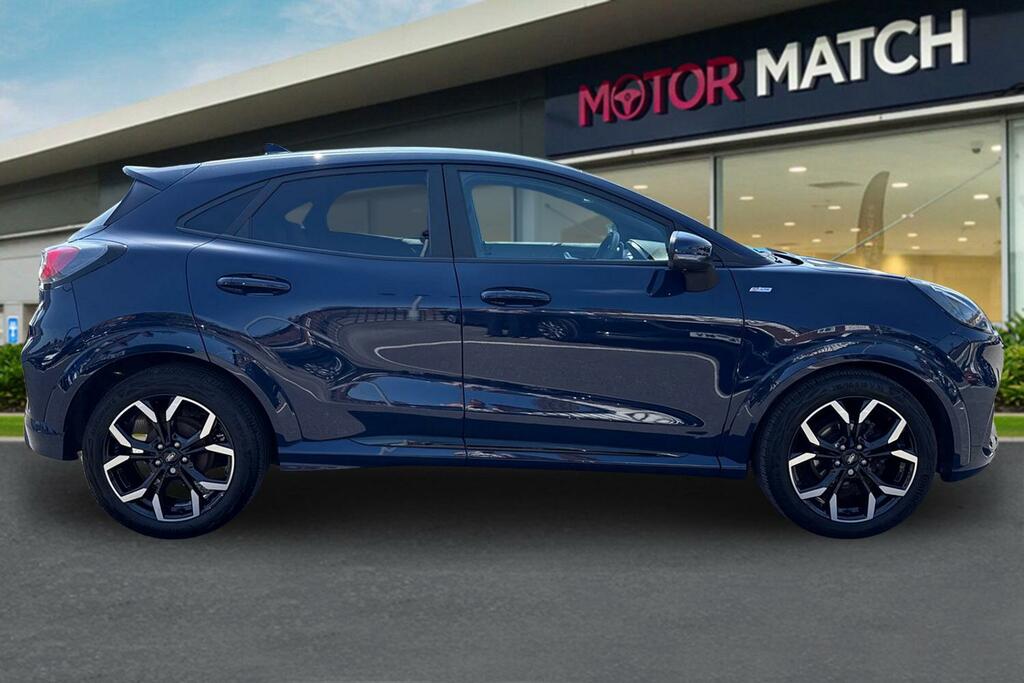 Ford Puma 1.0T Ecoboost Mhev St-line X Euro 6 Ss NV72PNZ Blue #3