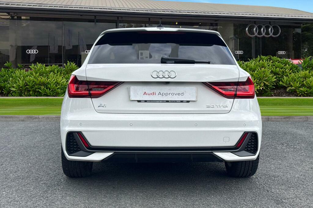 Audi A1 S Line 30 Tfsi 116 Ps S Tronic KJ25MFK White #4