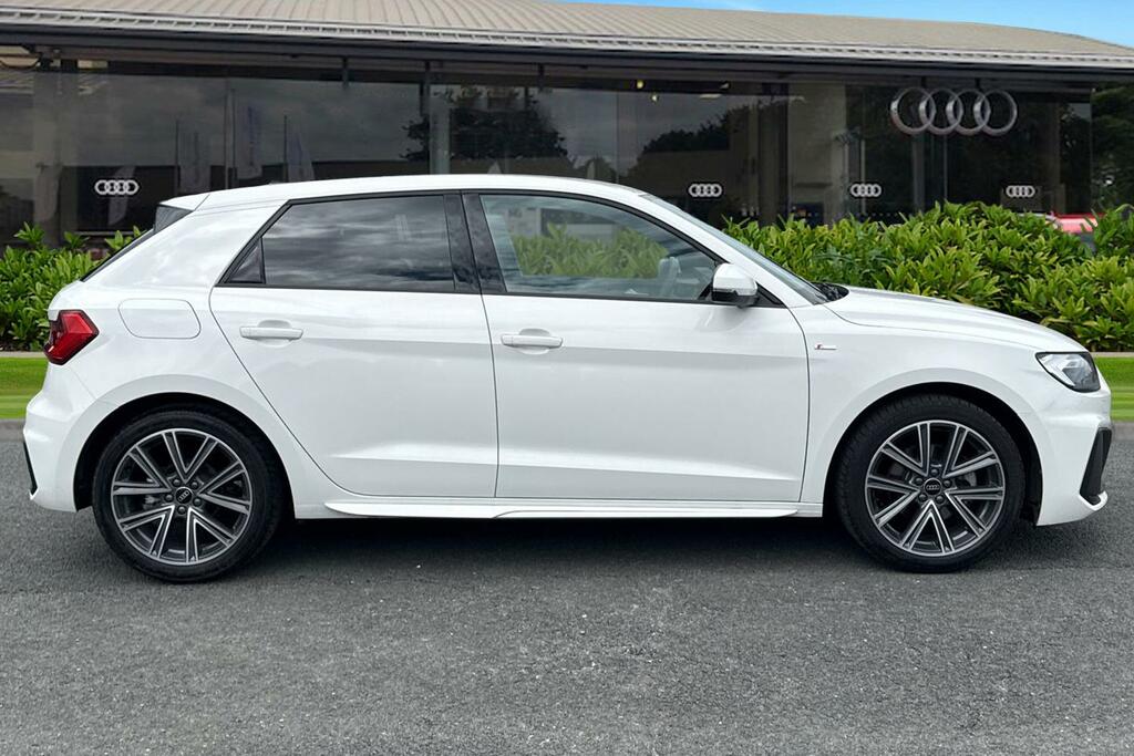Audi A1 S Line 30 Tfsi 116 Ps S Tronic KJ25MFK White #3