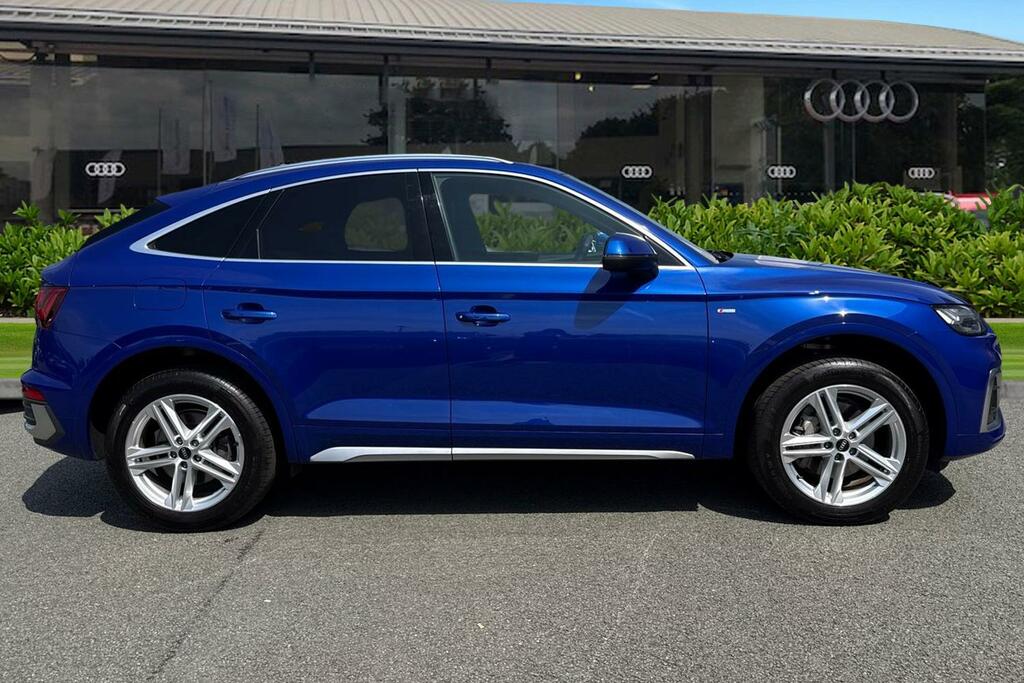 Audi Q5 S Line 45 Tfsi Quattro 265 Ps S Tronic KE71SZT Blue #3