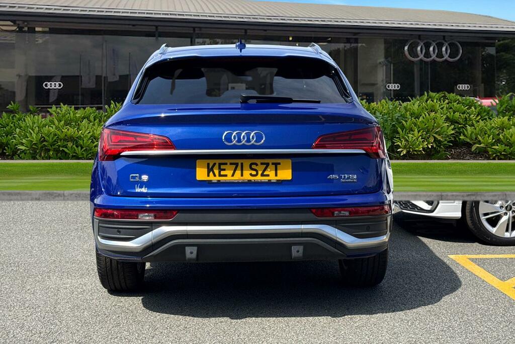 Audi Q5 S Line 45 Tfsi Quattro 265 Ps S Tronic KE71SZT Blue #4