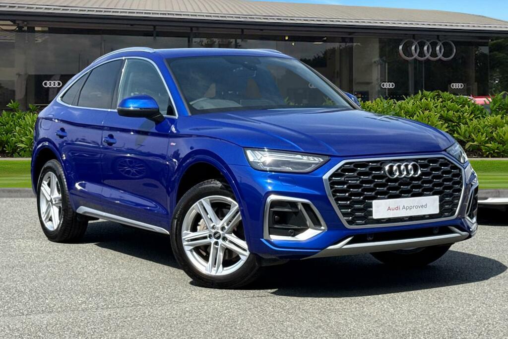 Audi Q5 S Line 45 Tfsi Quattro 265 Ps S Tronic Blue
