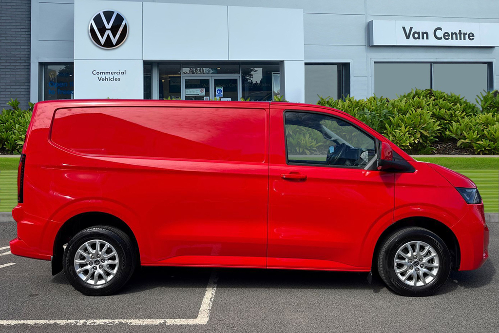 Volkswagen Transporter 2.0 Tdi 110 Commerce Pro Van BV75OBP Red #3