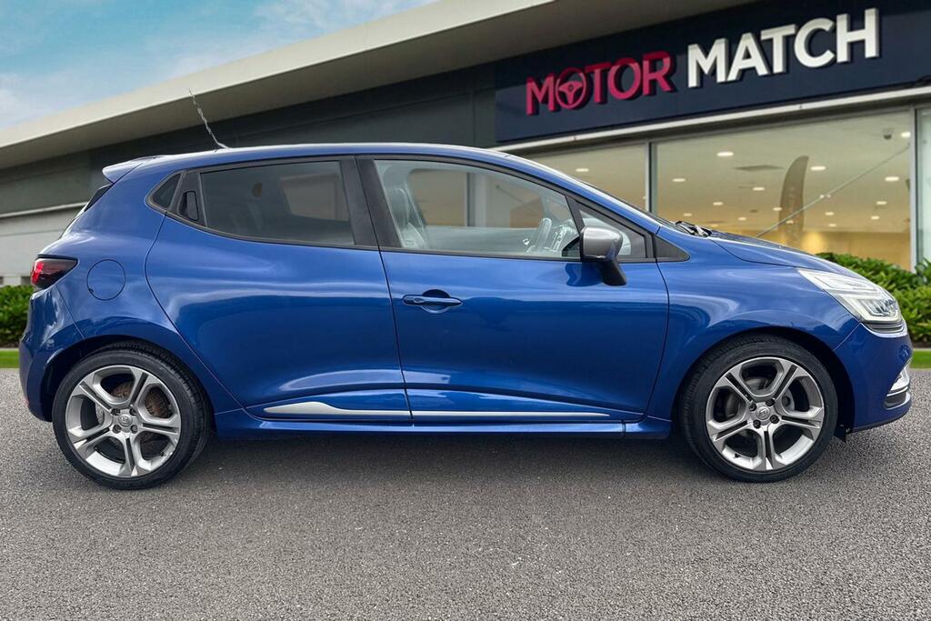 Renault Clio 0.9 Tce Gt Line Euro 6 Ss HT68NHA Blue #3