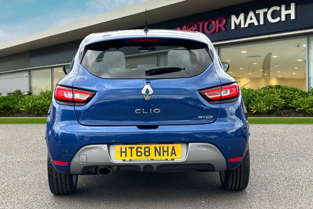 Renault Clio 0.9 Tce Gt Line Euro 6 Ss HT68NHA Blue #4