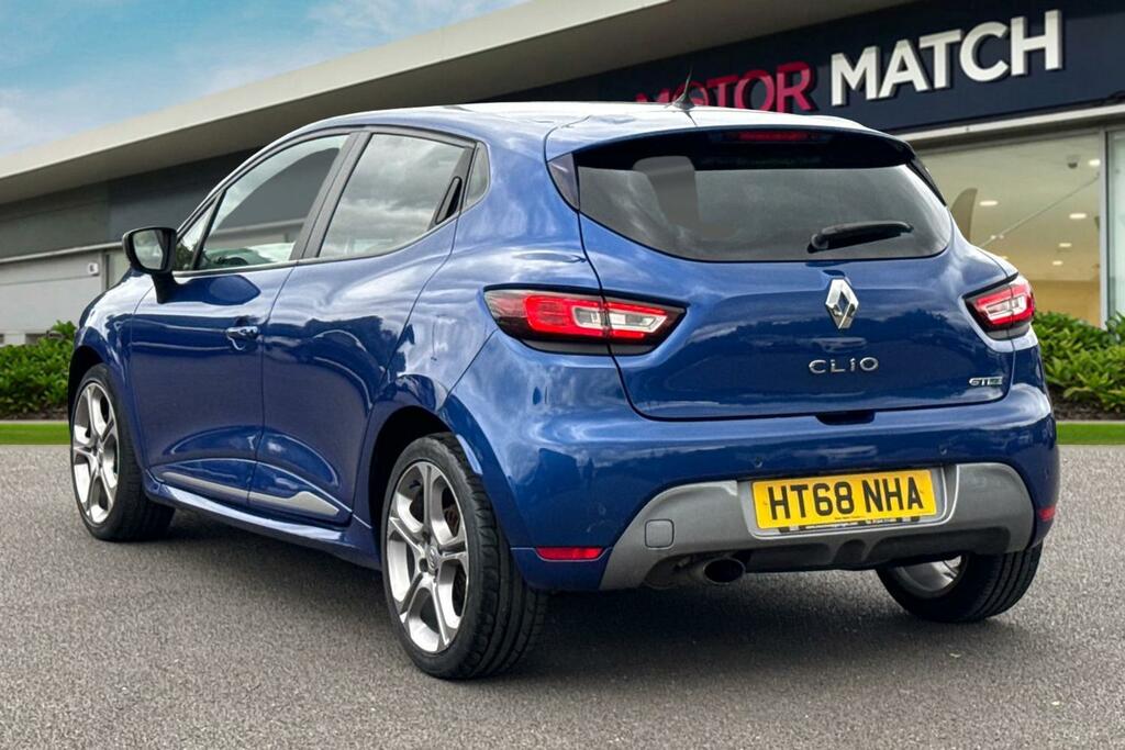 Renault Clio 0.9 Tce Gt Line Euro 6 Ss HT68NHA Blue #2