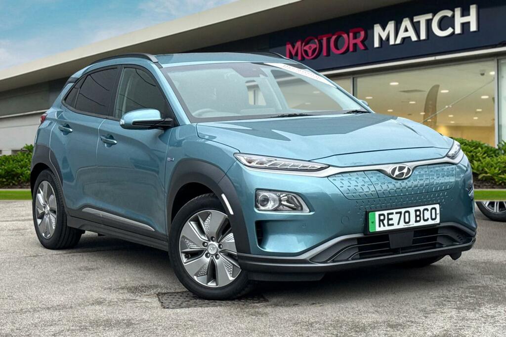 Hyundai Kona 64Kwh Premium 7Kw Charger Blue