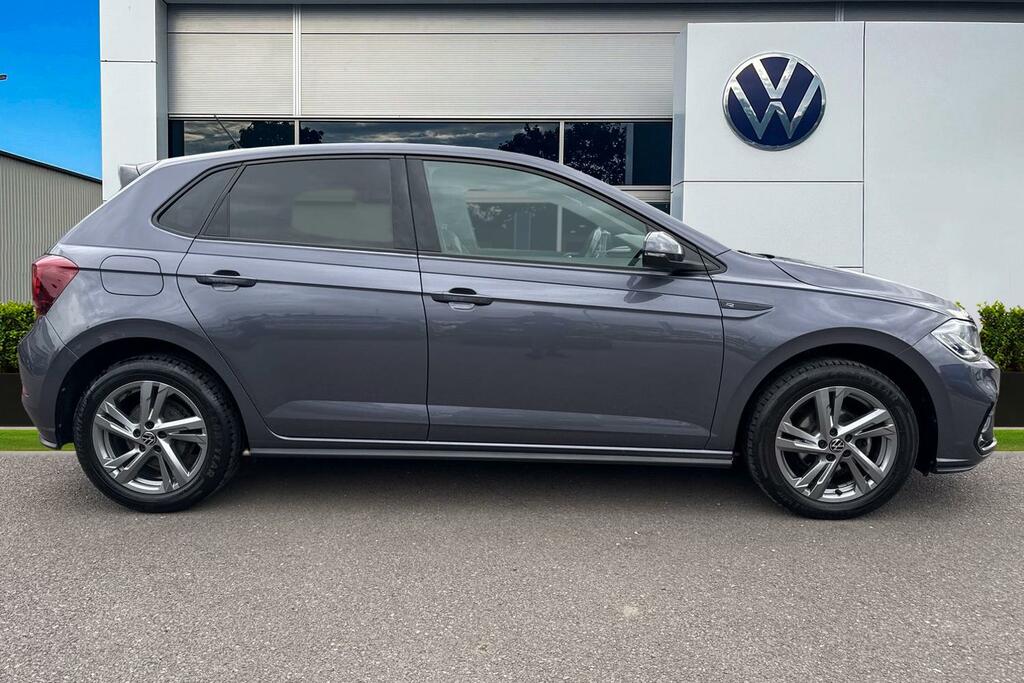 Volkswagen Polo 1.0 Tsi R-line 1 Year Vw Warranty DA22TOH Grey #3