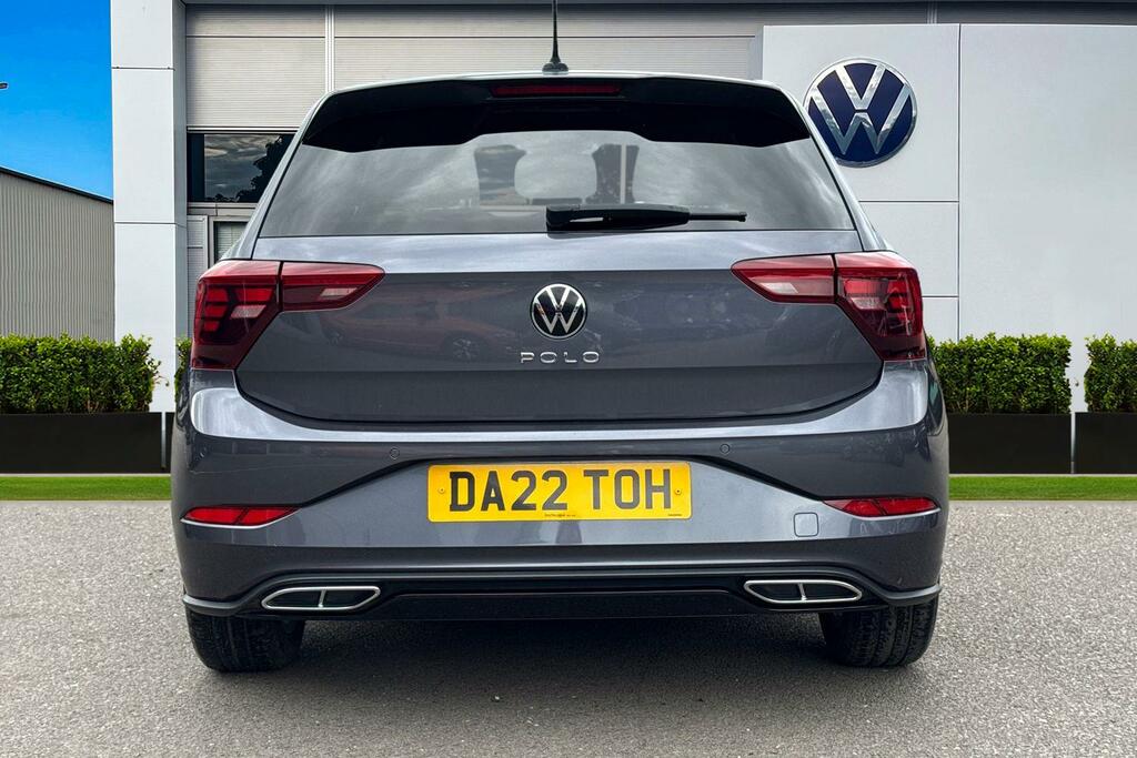 Volkswagen Polo 1.0 Tsi R-line 1 Year Vw Warranty DA22TOH Grey #4