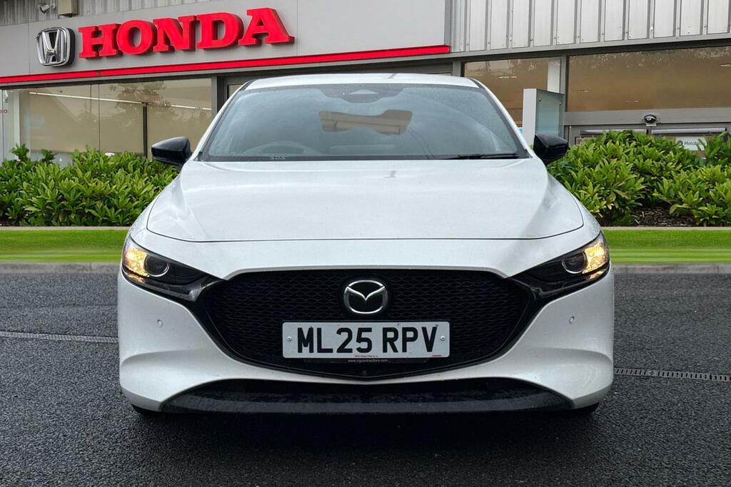Mazda 3 2.5 E-skyactiv-g Mhev Homura Euro 6 Ss ML25RPV White #4