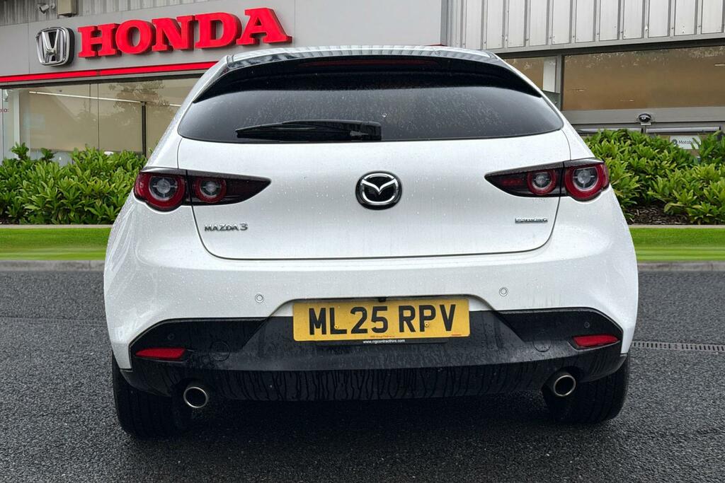 Mazda 3 2.5 E-skyactiv-g Mhev Homura Euro 6 Ss ML25RPV White #5