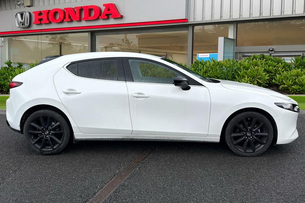 Mazda 3 2.5 E-skyactiv-g Mhev Homura Euro 6 Ss ML25RPV White #3