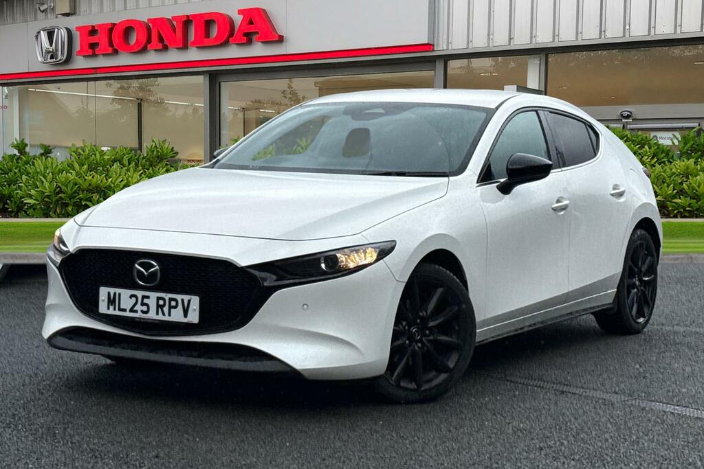 Mazda 3 2.5 E-skyactiv-g Mhev Homura Euro 6 Ss ML25RPV White #6