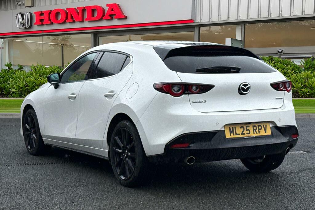 Mazda 3 2.5 E-skyactiv-g Mhev Homura Euro 6 Ss ML25RPV White #2
