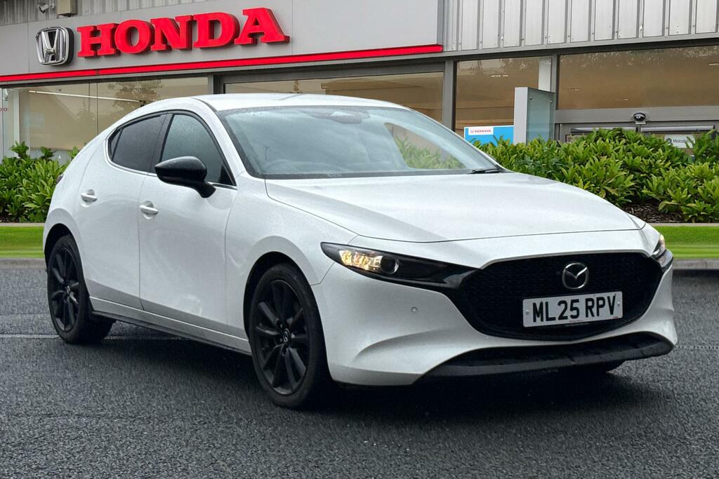 Mazda 3 2.5 E-skyactiv-g Mhev Homura Euro 6 Ss White