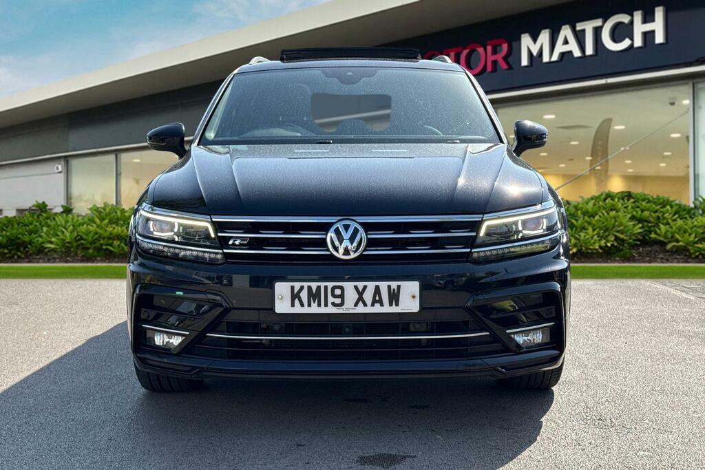 Volkswagen Tiguan 2.0 Tdi R-line Tech Dsg 4Motion Euro 6 Ss KM19XAW Black #5