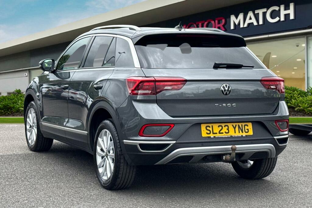 Volkswagen T-Roc 2.0 Tdi Style Dsg Euro 6 Ss SL23YNG Grey #2