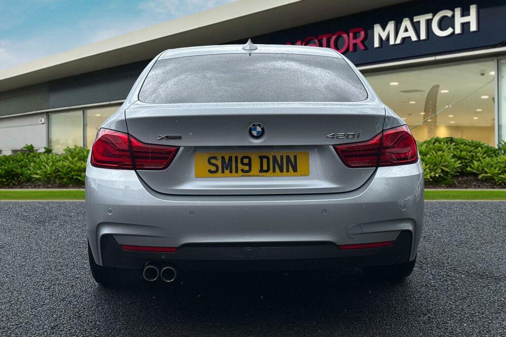 BMW 4 Series Gran Coupe 2.0 420I Gpf M Sport Hatchback Xdr SM19DNN Silver #4