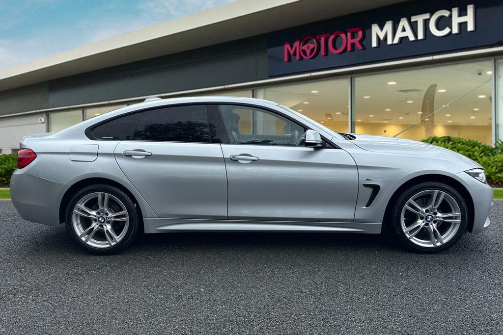 BMW 4 Series Gran Coupe 2.0 420I Gpf M Sport Hatchback Xdr SM19DNN Silver #3