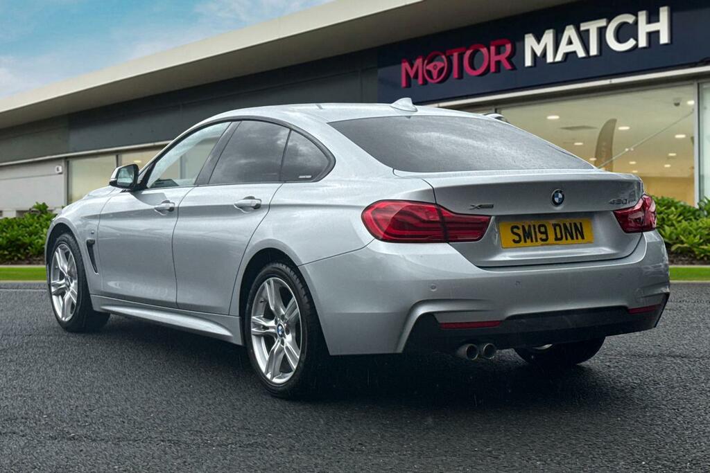 BMW 4 Series Gran Coupe 2.0 420I Gpf M Sport Hatchback Xdr SM19DNN Silver #2