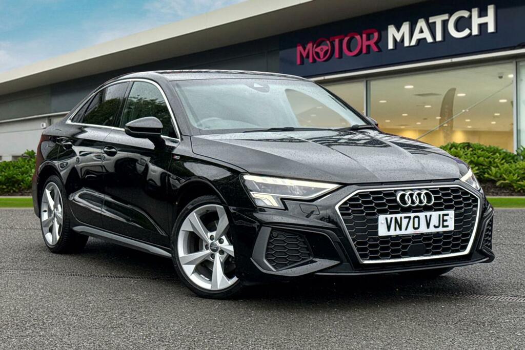 Audi A3 1.5 Tfsi 35 S Line Euro 6 Ss Black