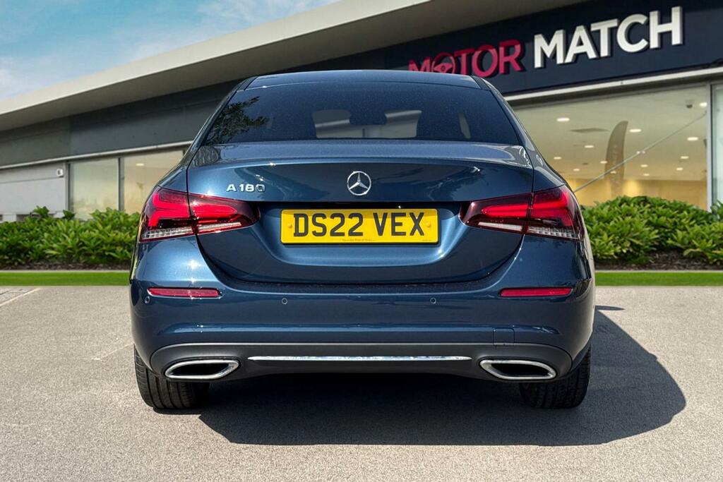 Mercedes-Benz A Class 1.3 A180 Sport Edition Executive 7G-dct Euro 6 DS22VEX Blue #4