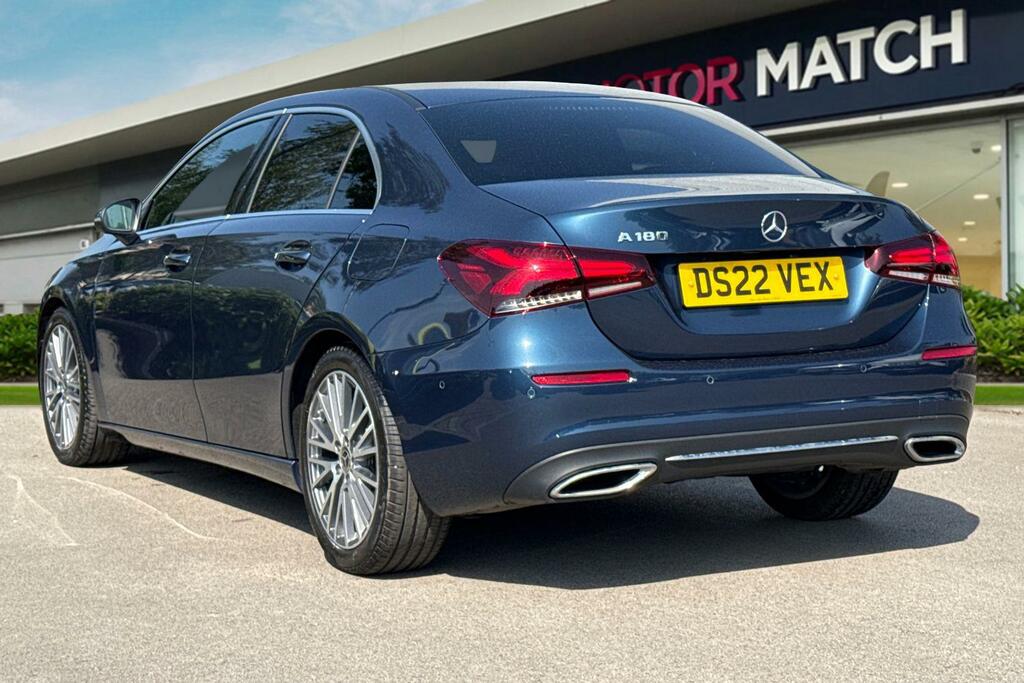 Mercedes-Benz A Class 1.3 A180 Sport Edition Executive 7G-dct Euro 6 DS22VEX Blue #2