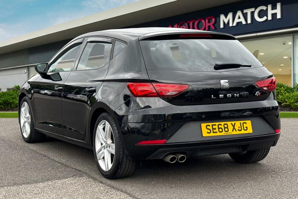 Seat Leon 1.5 Tsi Evo Fr Euro 6 Ss SE68XJG Black #2