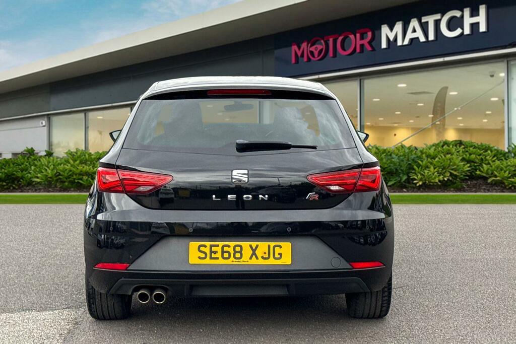 Seat Leon 1.5 Tsi Evo Fr Euro 6 Ss SE68XJG Black #4