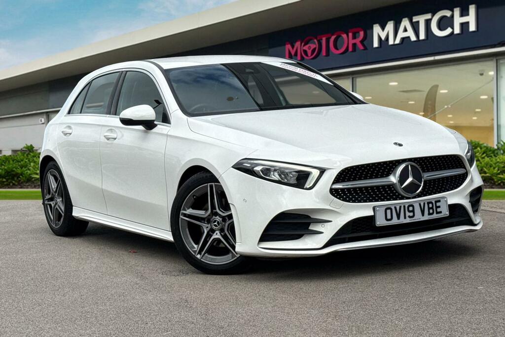 Mercedes-Benz A Class 1.5 A180d Amg Line Executive 7G-dct Euro 6 Ss White