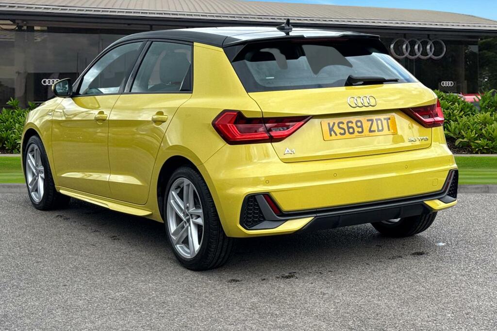Audi A1 S Line 30 Tfsi 116 Ps S Tronic KS69ZDT Yellow #2