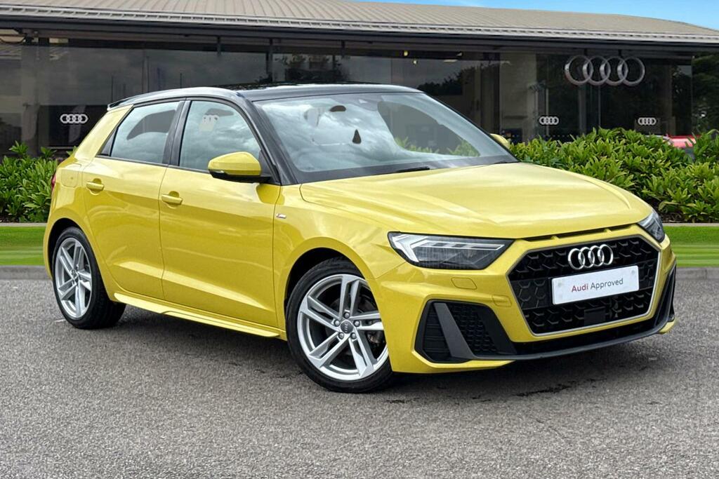 Audi A1 S Line 30 Tfsi 116 Ps S Tronic Yellow