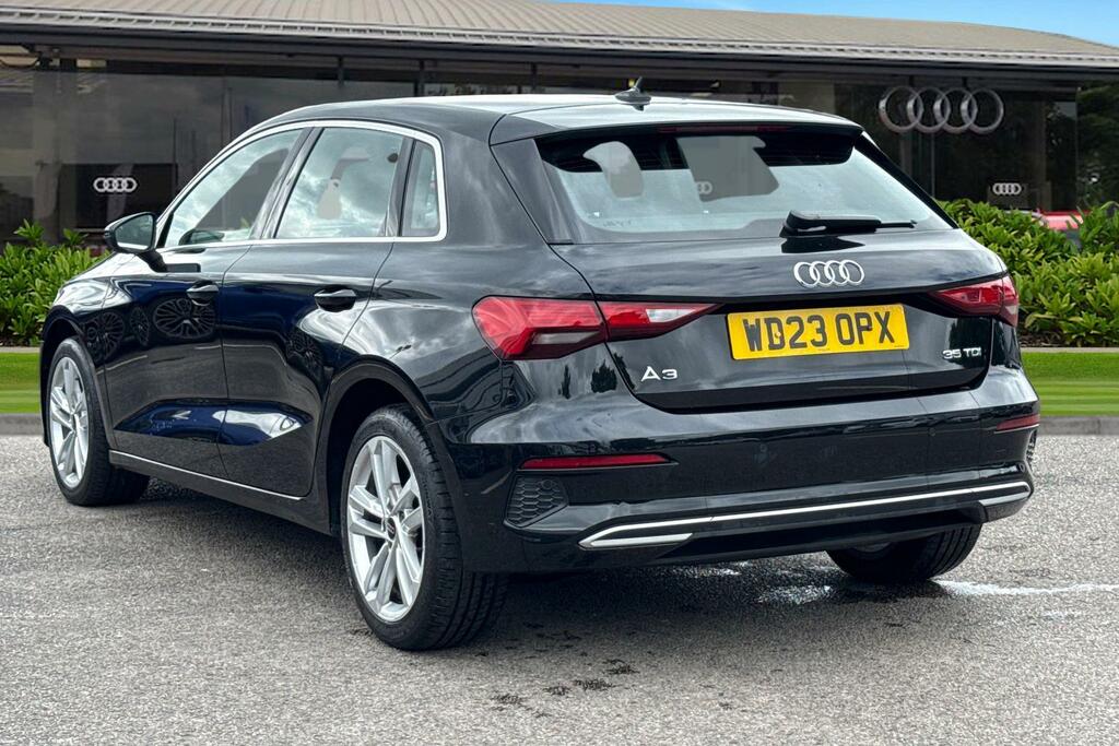 Audi A3 Sport 35 Tdi 150 Ps S Tronic WD23OPX Black #2