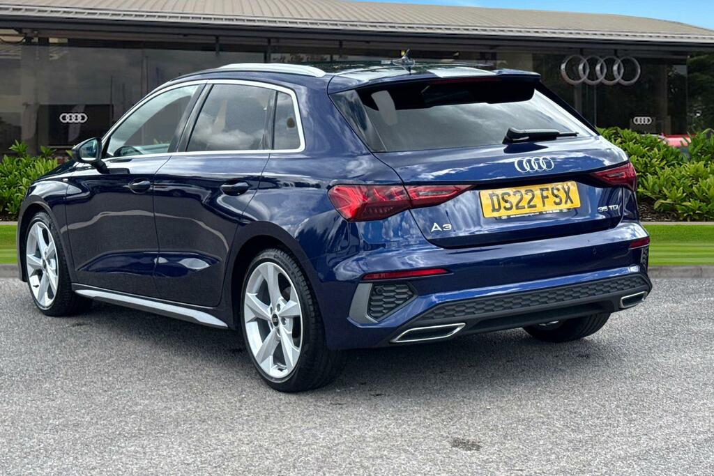 Audi A3 S Line 35 Tdi 150 Ps S Tronic DS22FSX Blue #2